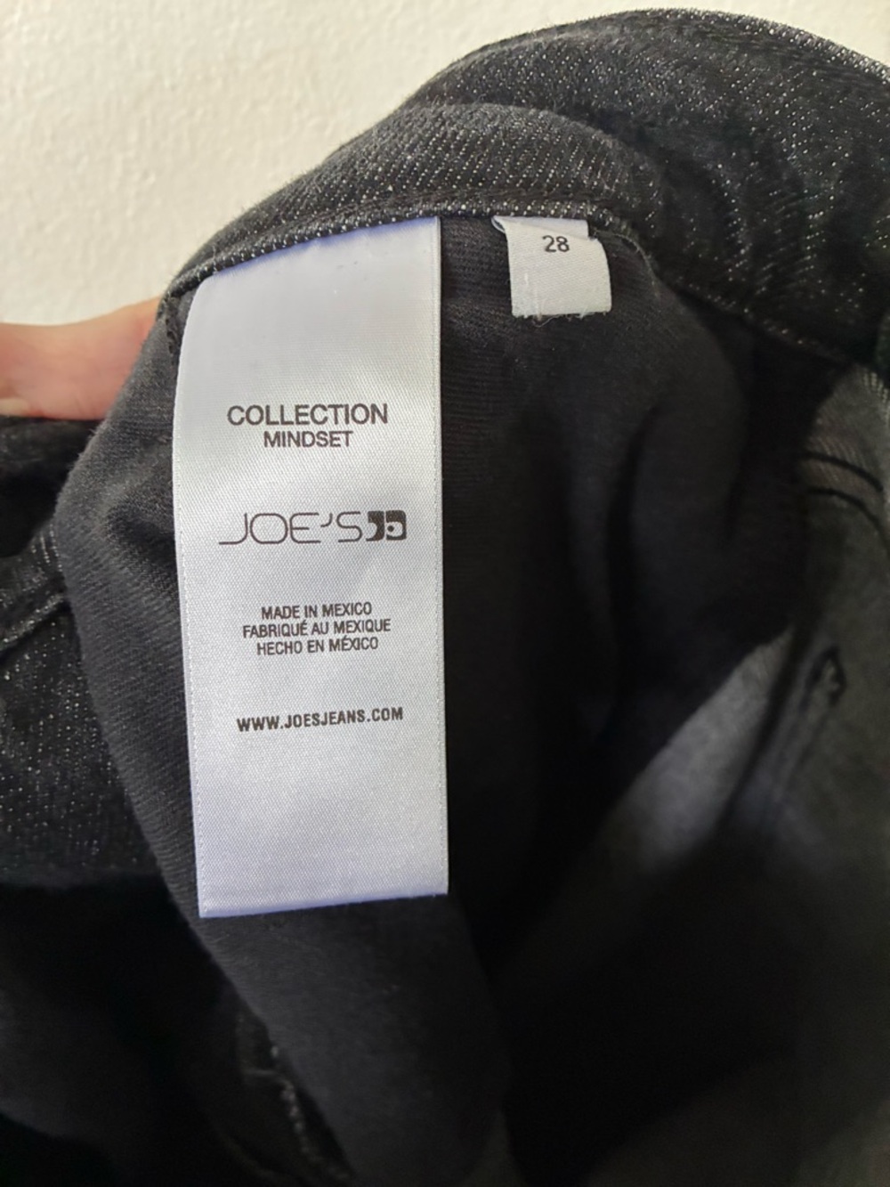 Joe’s Jeans TRIXIE HIGH RISE WIDE LEG CUFFED TROUSER in Mindset - Picture 9 of 12